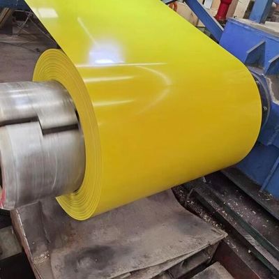 شراء Z100 اللون المطلي Ppgi لفائف الصلب المجلفن لألواح التسقيف المعدنية online manufacture