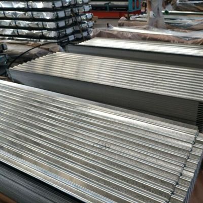 شراء 24 مقياس نوع الصفائح الفولاذية المجلفنة الموجة المعدنية للبناء online manufacture