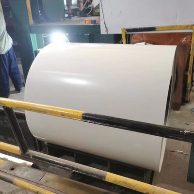 شراء 0.8 مم سميكة 9012 لفائف الصلب الأبيض Prepainted للأجهزة المنزلية online manufacture