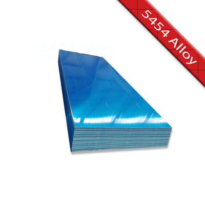 شراء ASTM B209 AA5454 لوحة الألومنيوم المنتهية المرآة للناقلات السائلة التصنيع عبر الإنترنت