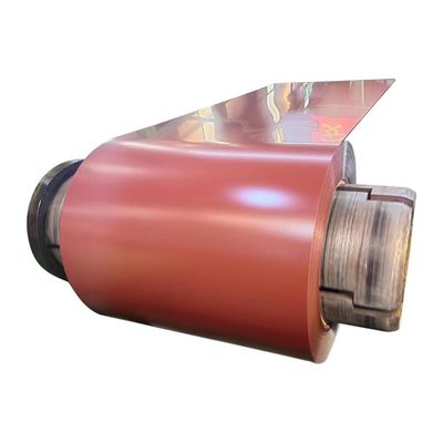 الطلاء الخلفي 5-7micron PPGI ورقة ملونة ملونة بالزنك والطلاء