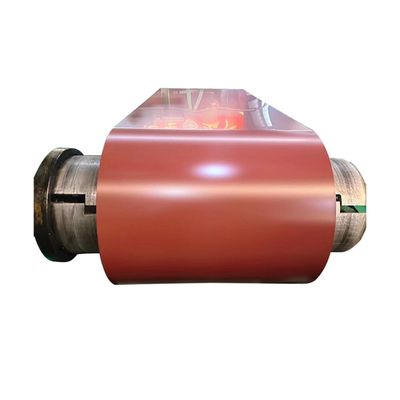 الطوب الأحمر 0.18 0.25 0.32x1000 اللون طوب Ppgi المستخدمة لألواح السقف من النوع T