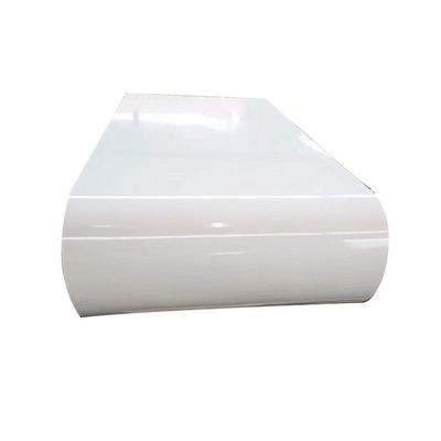 صلبة عالية 0.35x1000mm رال 9016 PPGI الفولاذ لفائف بيضاء PPGI للوحة ساندويتش
