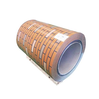 قوة الشد 270-500MPA لفائف فولاذ مغلف باللون مع 5 20micron الطلاء العلوي