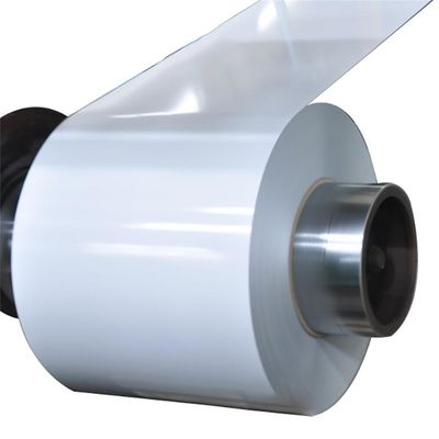 CGCC 0.2-2mm 9016 Color PPGI لفائف الصلب المطلية باللون الأبيض لفائف الصلب
