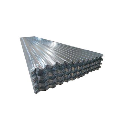 DX51D BWG34 الصفائح المموجة المجلفنة المزخرفة بالزنك المموج