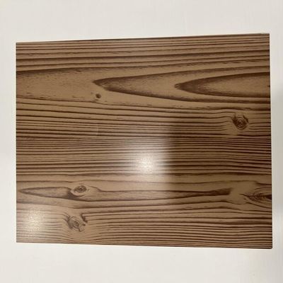 ASTM A755 Ppgi الصلب لفائف خشبية نمط الحبوب عرض 25-1500mm