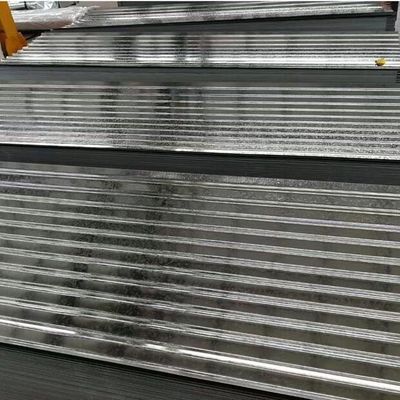 Astm BWG34 المجلفن ورقة المموج ألواح السقف المجلفن سطح مشرق