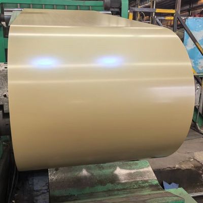 ASTM A755 / CGCC / EN 10346 لفائف الفولاذ المطلي بالألوان بوزن لفائف 3-8 طن