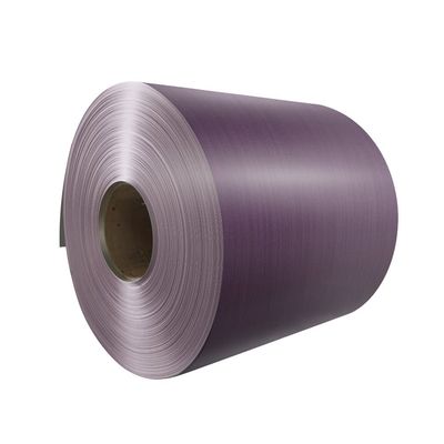 طلاء PVDF الرمادي النحاس الفضة المعبأة من الألومنيوم