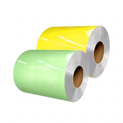 PVDF عالي اللمعان 1220mm عرض ألومنيوم أوراق اللون